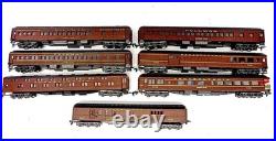 HO Rivarossi IHC Pennsylvania Heavyweight Passenger Car Set of 7 New Old Stock