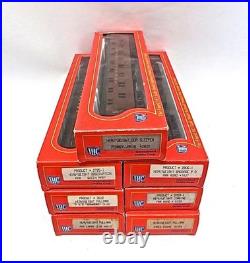 HO Rivarossi IHC Pennsylvania Heavyweight Passenger Car Set of 7 New Old Stock