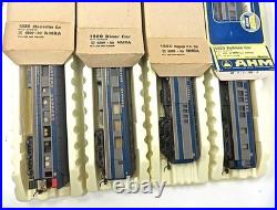 HO Rivarossi NMRA Pacific 4-6-2 Steam Locomotive Set with 4 Passenger Car New OS