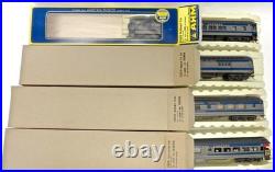 HO Rivarossi NMRA Pacific 4-6-2 Steam Locomotive Set with 4 Passenger Car New OS