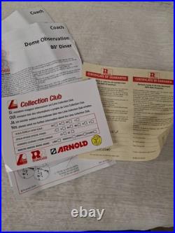 HO Rivarossi R6995 Passenger Car Set A Union Pacific Yellow