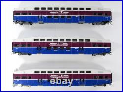 HO Scale ACE Bombardier Passenger Car Set #3304,3203,3204 - Athearn 2590