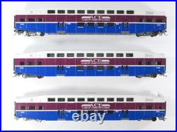 HO Scale ACE Bombardier Passenger Car Set #3304,3203,3204 - Athearn 2590