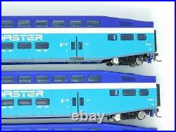 HO Scale Athearn 25928 Coaster Bombardier Coach Passenger Car Set