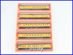 HO Scale IHC Premier IC Illinois Central PS Smooth-Side Passenger 5-Car Set