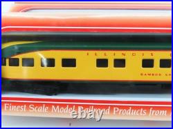 HO Scale IHC Premier IC Illinois Central PS Smooth-Side Passenger 5-Car Set