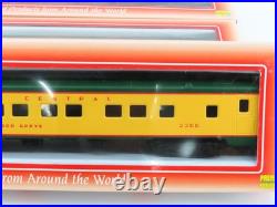 HO Scale IHC Premier IC Illinois Central PS Smooth-Side Passenger 5-Car Set