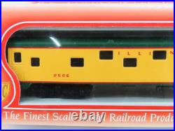 HO Scale IHC Premier IC Illinois Central PS Smooth-Side Passenger 5-Car Set