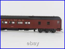 HO Scale MTH 80-40003 Pullman Maroon HW Sleeper Passenger 2-Car Set withLights