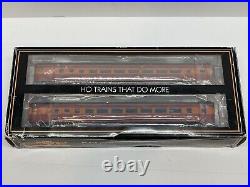 HO Scale MTH Southern Pacific SP Daylight 2-Car De-Skirted Passenger Set