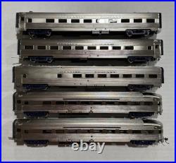 HO Scale MTS Imports AJIN/OMI Brass Reading Crusader 5 Car Passenger Train Set