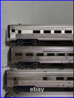 HO Scale MTS Imports AJIN/OMI Brass Reading Crusader 5 Car Passenger Train Set