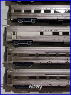 HO Scale MTS Imports AJIN/OMI Brass Reading Crusader 5 Car Passenger Train Set