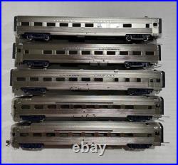 HO Scale MTS Imports AJIN/OMI Brass Reading Crusader 5 Car Passenger Train Set