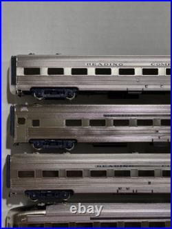 HO Scale MTS Imports AJIN/OMI Brass Reading Crusader 5 Car Passenger Train Set