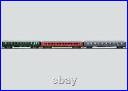 HO Scale Marklin 42942 DB FS DSG Railroad Riviera-Express Passenger Car Set