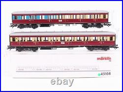 HO Scale Marklin 43108 DRG German Ruhr Express Service 3-Car Passenger Set HO Scale Marklin 43108 DRG German Ruhr Express Service 3-Car Passenger Set