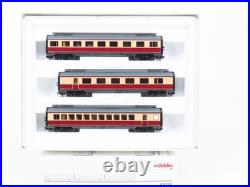 HO Scale Marklin 43115 DB German Federal Railroad Era III 3-Car Passenger Set