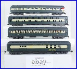 HO Scale Rivarossi Delaware & Hudson Heavyweight 4 Car Passenger Set 6895 B