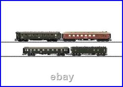 HO Scale Trix 23394 DRG German State D 119 Express Train Passenger 4-Car Set