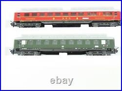 HO Scale Trix 31359 DB German Federal Express Train 4-Car Passenger Set