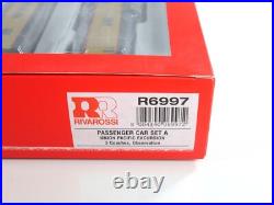 HO Scale UNION PACIFIC EXCURSION Passenger Set A -RIVAROSSI R6997, Knuckle Cpl HO Scale UNION PACIFIC EXCURSION Passenger Set A -RIVAROSSI R6997, Knuckle Cpl