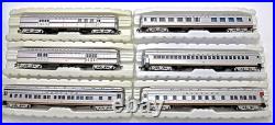 HO Set 6 IHC Santa Fe VALLEY FLYER Heavyweight Passenger Cars Full Interiors