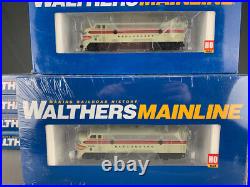 HO Walthers Mainline CB&Q 7 Car Passenger Set + A/B/A Locos DCC/SND NIB! HO2148