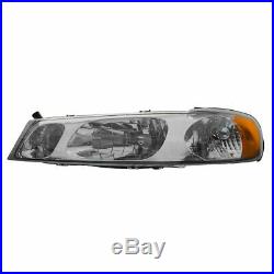 Headlights Headlamps Left & Right Pair Set NEW for 98-02 Lincoln Town Car