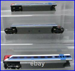 Heljan HO Scale Amtrak Flexliner Powered Passenger Cars (Set of 3) EX/Box