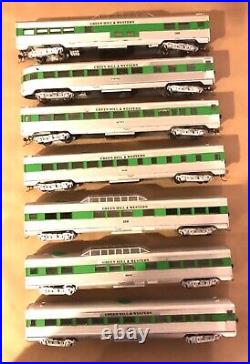 Ho Green Hill & Western Passenger 7 Car Set Possibly By Athearn No Box