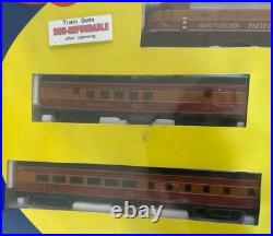 Ho Scale Athearn Southern Pacific Diesel 6 Car Passenger Train Set 78988-sealed