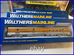 Ho Walthers Mainline 4 Unit Denver- Rio Grande Passenger Set- New? H2556