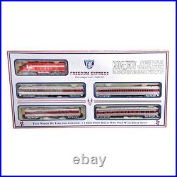 IHC Freedom Express Passenger Car Train Gulf Mobile Ohio CM&O Set