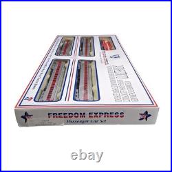 IHC Freedom Express Passenger Car Train Gulf Mobile Ohio CM&O Set