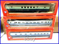 IHC HO 8 Car Passenger Set Sante Fe NIB Diner sleeper roomette vista dome baggag