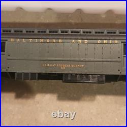 IHC HO Scale Baltimore & Ohio Premier Series 8 Heavyweight Passenger Car Set