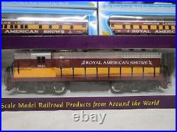 IHC HO Scale Royal American Shows Passenger Car & Locomotive Set of 7 LN