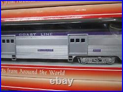IHC Rivarossi HO Scale ACL Atlantic Coast Line Corrugated Passenger Car Set NOS
