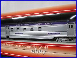 IHC Rivarossi HO Scale ACL Atlantic Coast Line Corrugated Passenger Car Set NOS