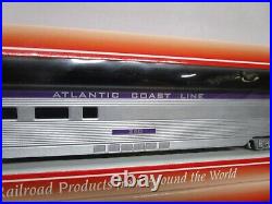IHC Rivarossi HO Scale ACL Atlantic Coast Line Corrugated Passenger Car Set NOS