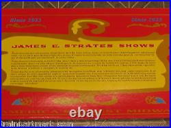 James E Strates Shows Ho Scale Train Set (no Track & Power Pack) New In Set Box