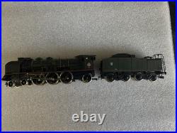 Jouef HO Scale Passenger Car Set (6) and Locomotive 4-6-2 Cars