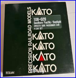 KATO 106029 Southern Pacific Daylight Smooth Side Passenger Car 4Car Set G2U