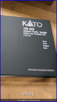 KATO 106029 Southern Pacific Daylight Smooth Side Passenger Car 4Car Set G2U