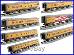 KATO 106086 N Union Pacific 7 Passenger Car Excursion Train Set 106-086
