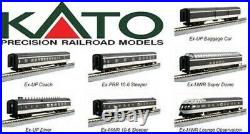 KATO 106102 N SCALE CN Transcontinental 7 Car Passenger Set 106-102 NEW JUST OUT