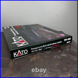 KATO 106-068 Pennsylvania Broadway Limited 10-Car Passenger Set N-SCALE