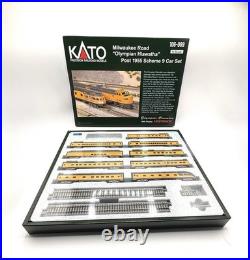 KATO 106-089 N Scale Milwaukee Road Olympian Hiawatha 9-Car Passenger Set