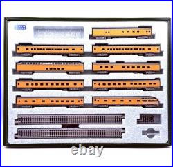 KATO 106-089 N Scale Milwaukee Road Olympian Hiawatha 9-Car Passenger Set